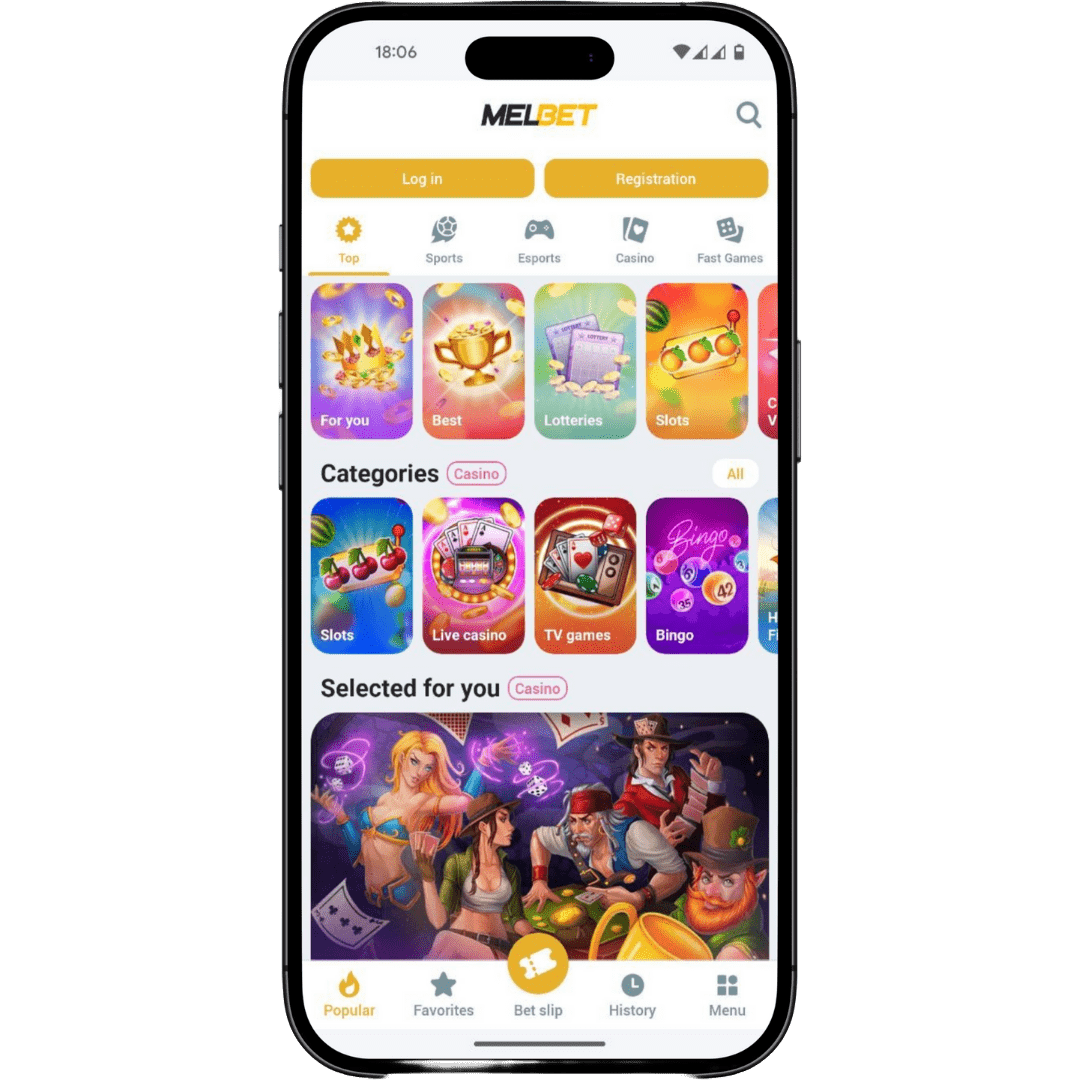 MelBet Casino App Features on Mobile